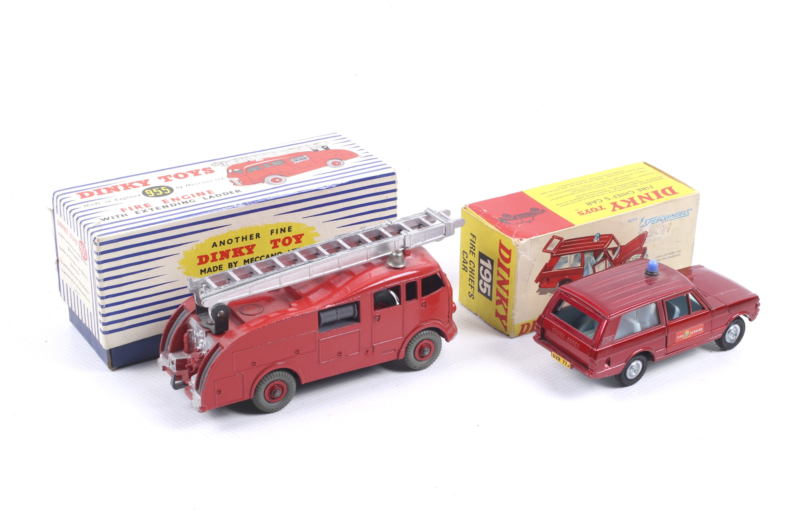 Two Dinky diecast fire service vehicles. Comprising one Fire Engine no. - Image 2 of 2