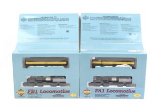 Two Life Like Trains OO gauge diesel locomotives.