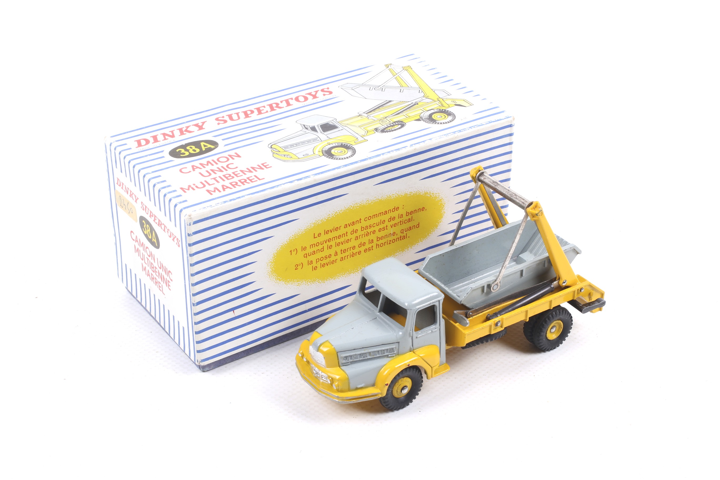 A French Dinky diecast Supertoys Multi bucket truck. No.