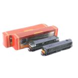 Two Hornby OO gauge diesel locomotives. Comprising one BR class 35 no. D7097 and one BR class 25 no.