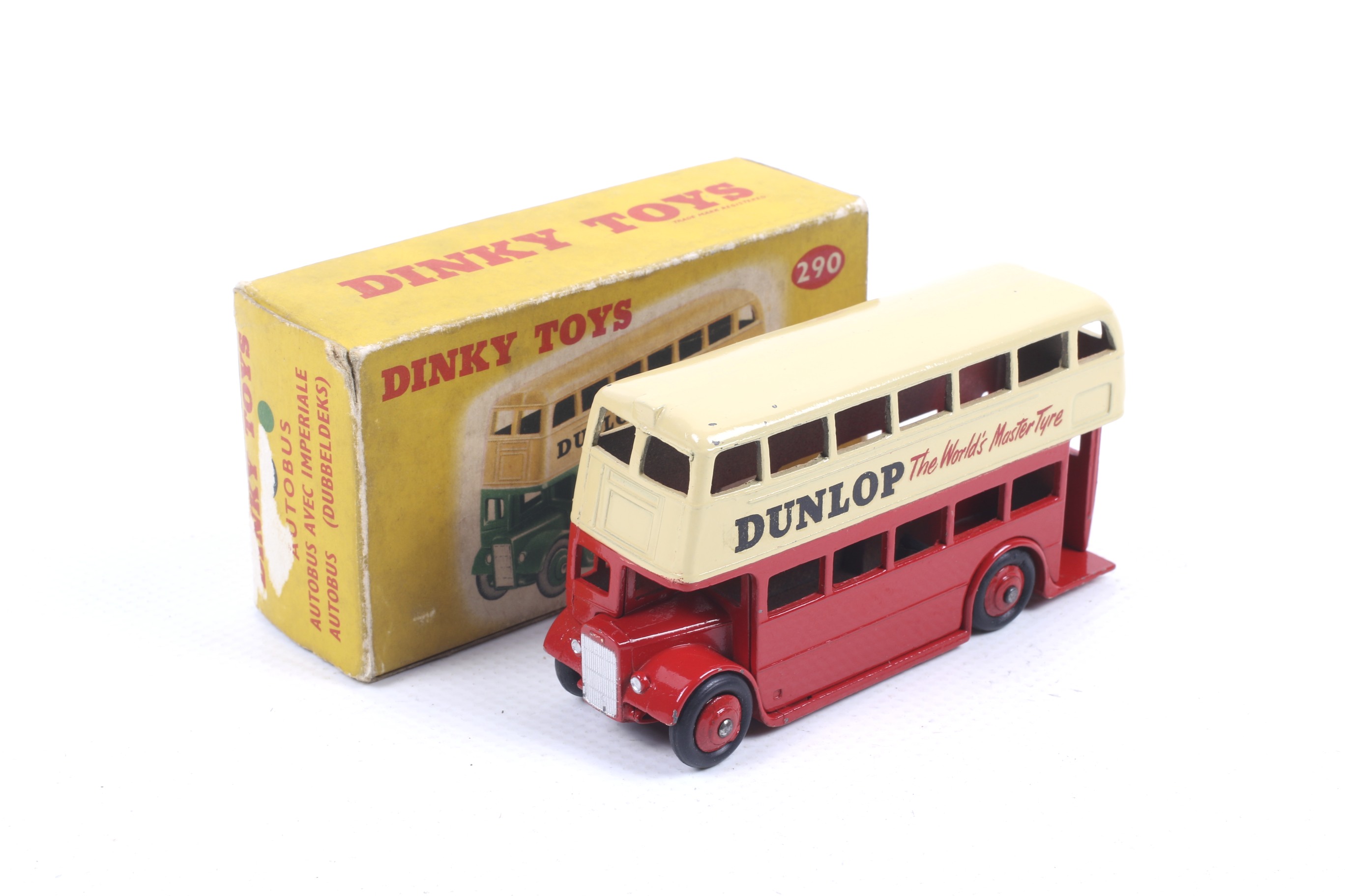 A Dinky diecast Double Decker Bus. No.