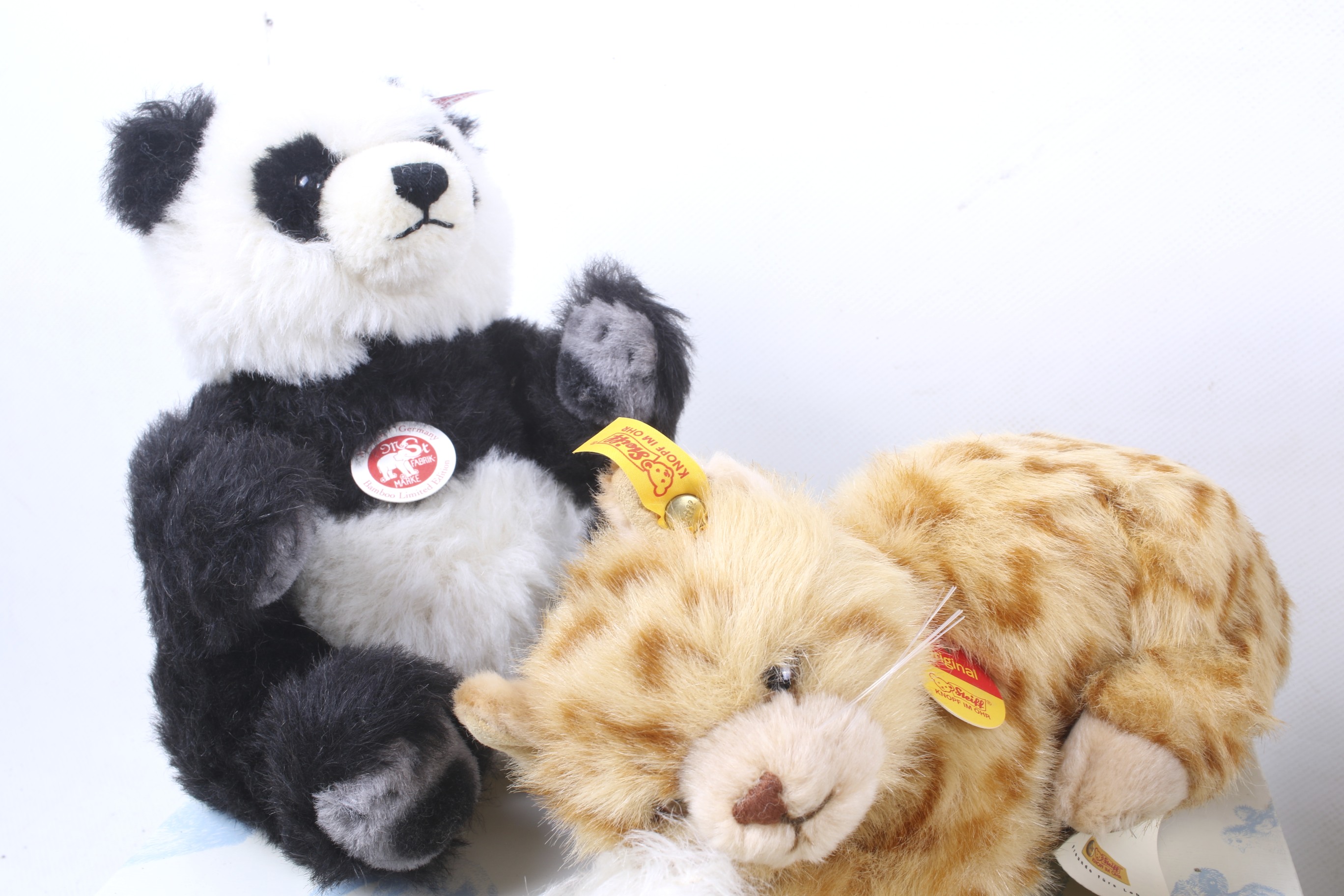 A collection of four Steiff animal teddy bears. - Image 3 of 3