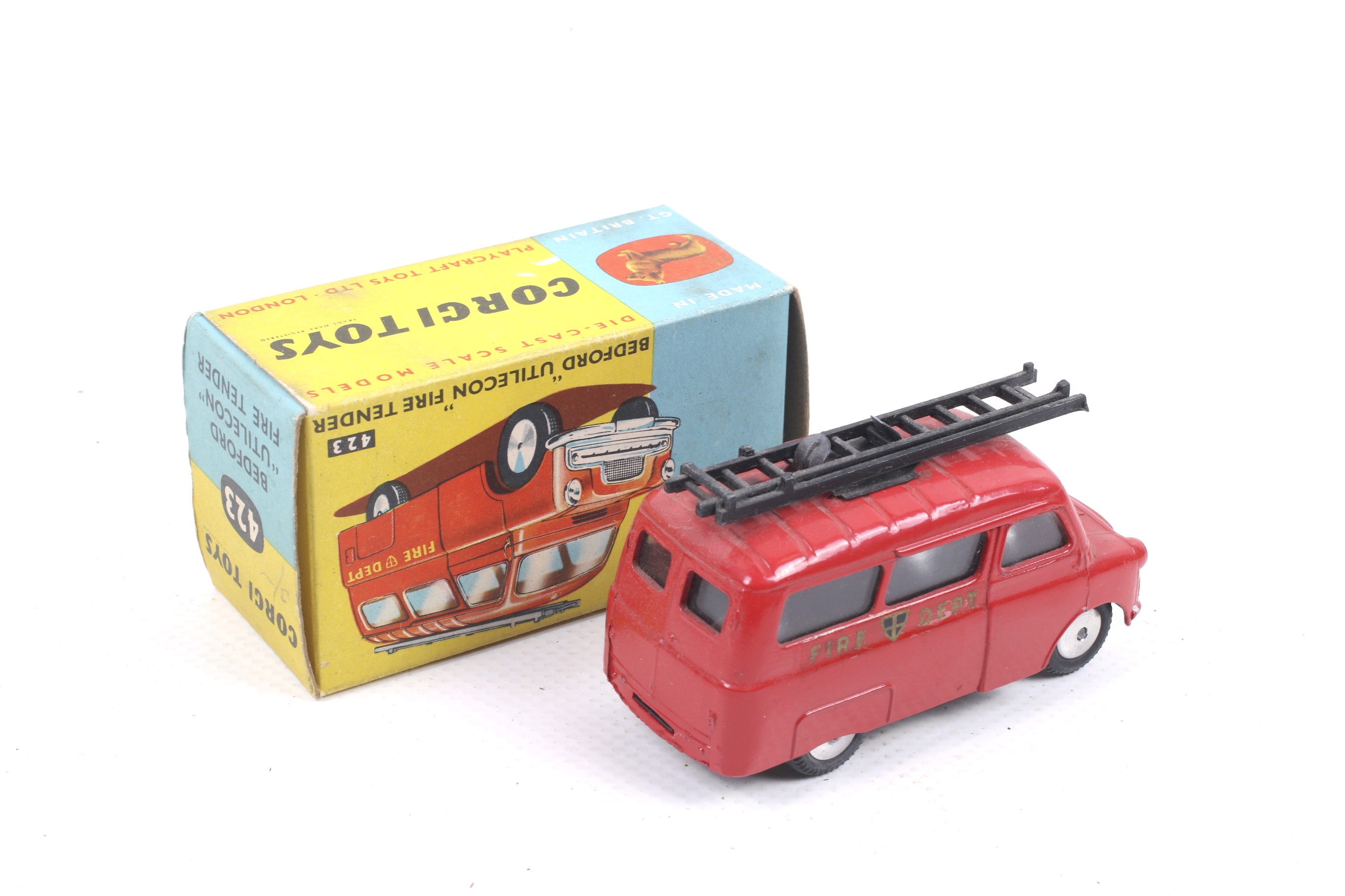 A Corgi diecast Bedford 'Utilecon' Fire Tender. No. - Image 2 of 2