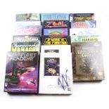 A collection of vintage PC computer games.