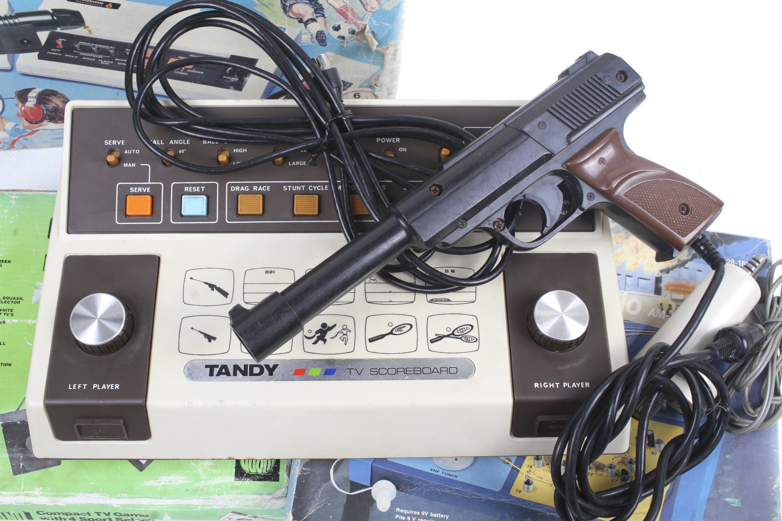 A collection of vintage games consoles. - Image 2 of 2