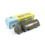 A Corgi diecast army fuel tanker. No.