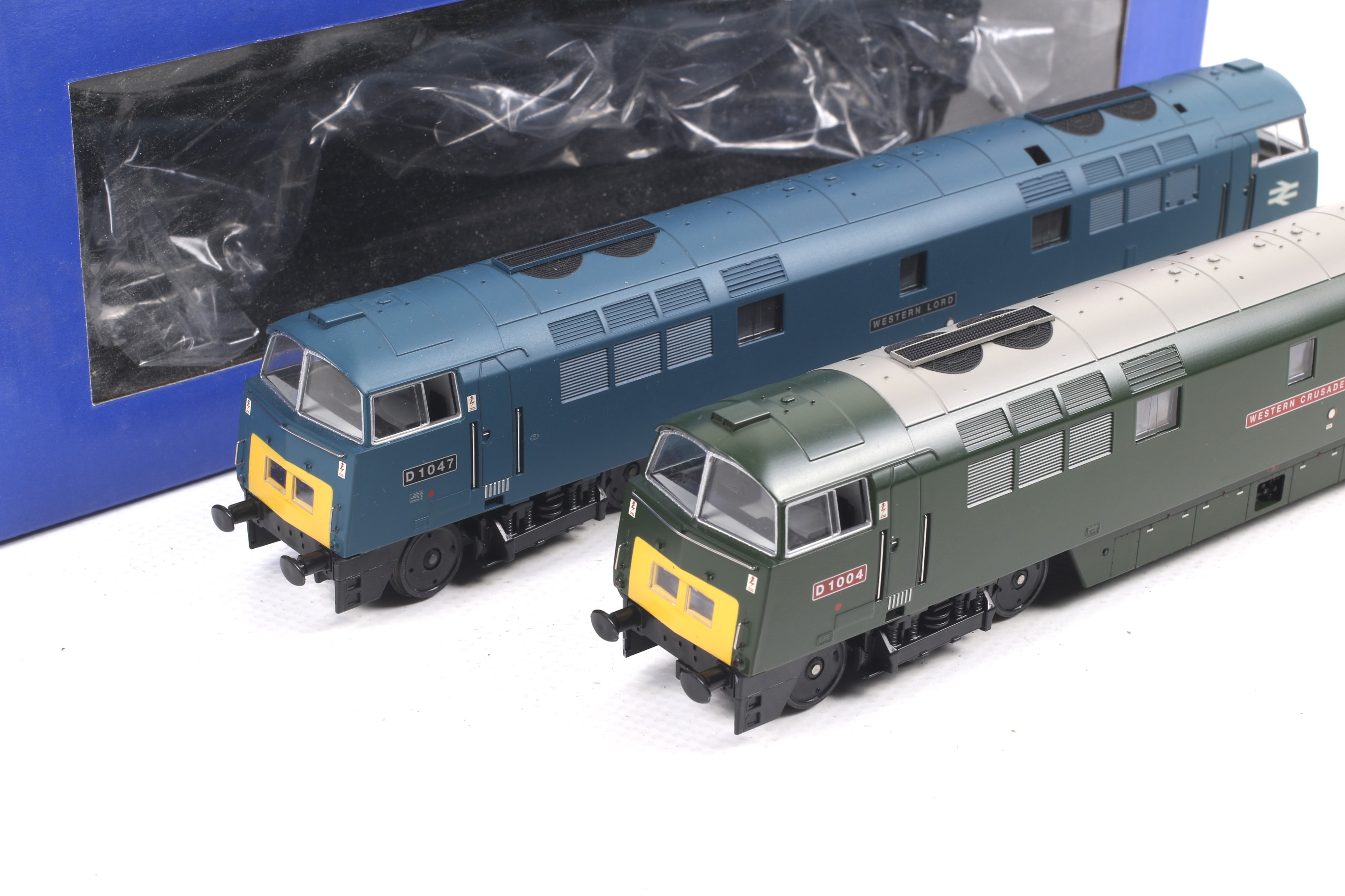 Two Heljan OO gauge diesel locomotives. Comprising one BR Western Crusader no. - Image 2 of 2