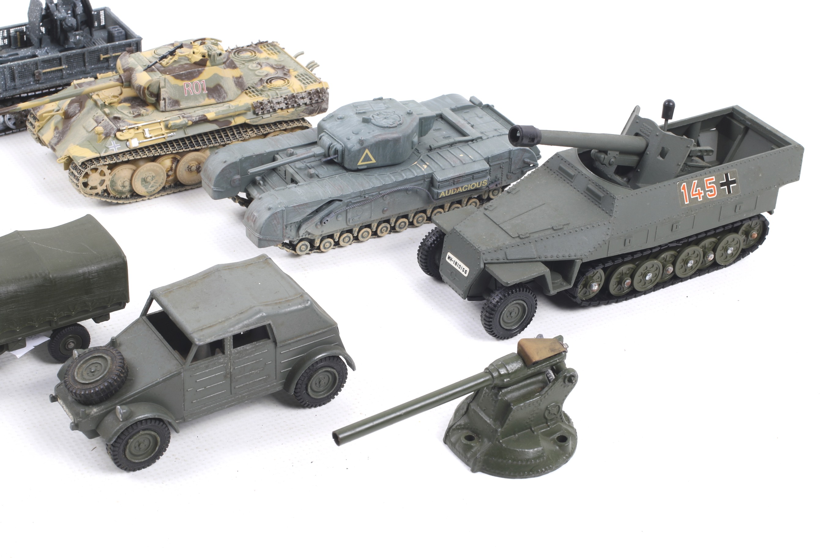 Eight diecast military vehicles. - Image 3 of 3