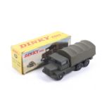 A French Dinky diecast Camion Militaire Gazelle military truck. No.