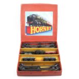 A Hornby O Gauge train goods set. No.