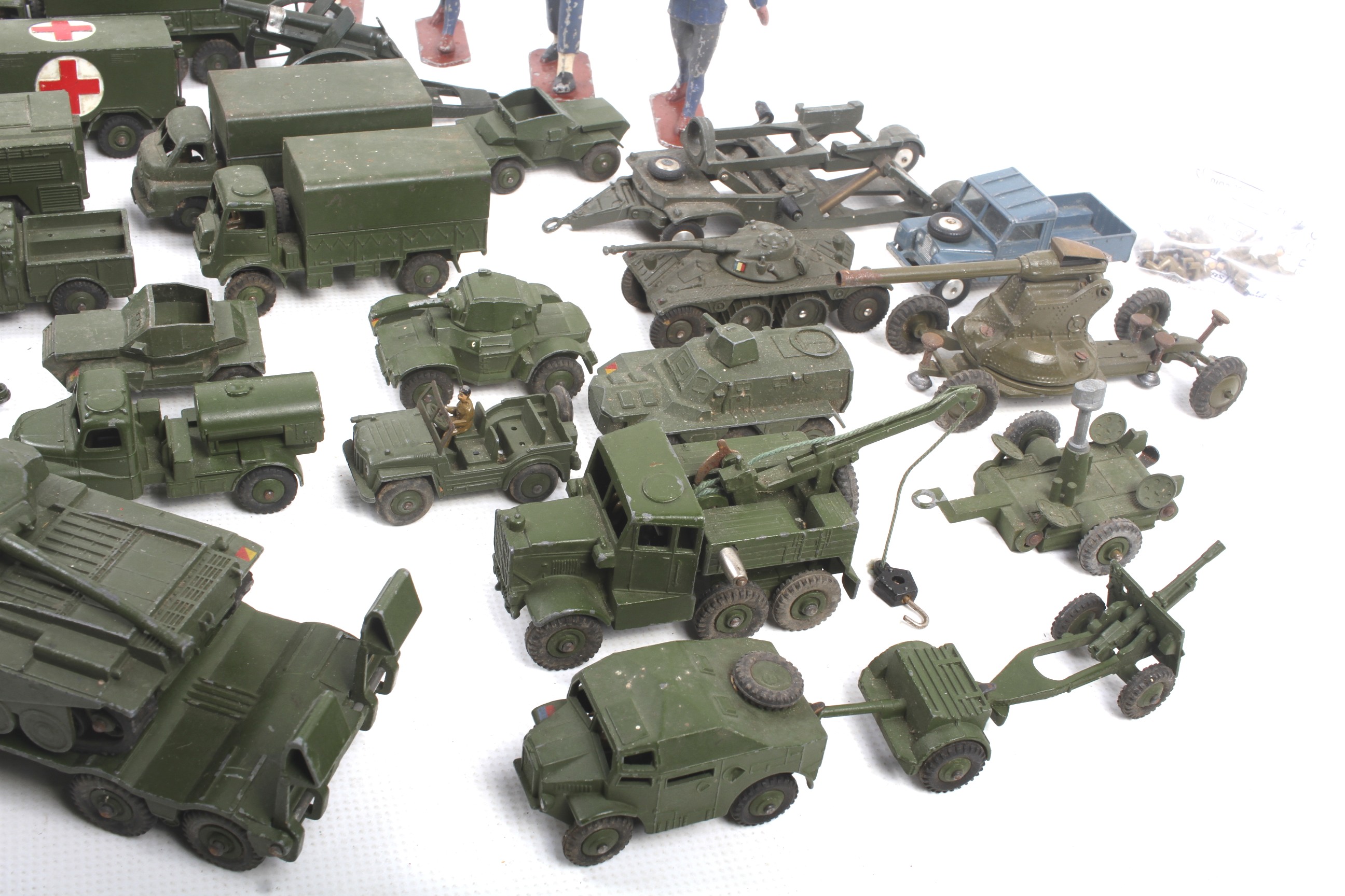 A collection of diecast metal military vehicles and accessories. - Image 3 of 3