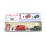 A Dinky diecast Post Office Services Gift Set. No.