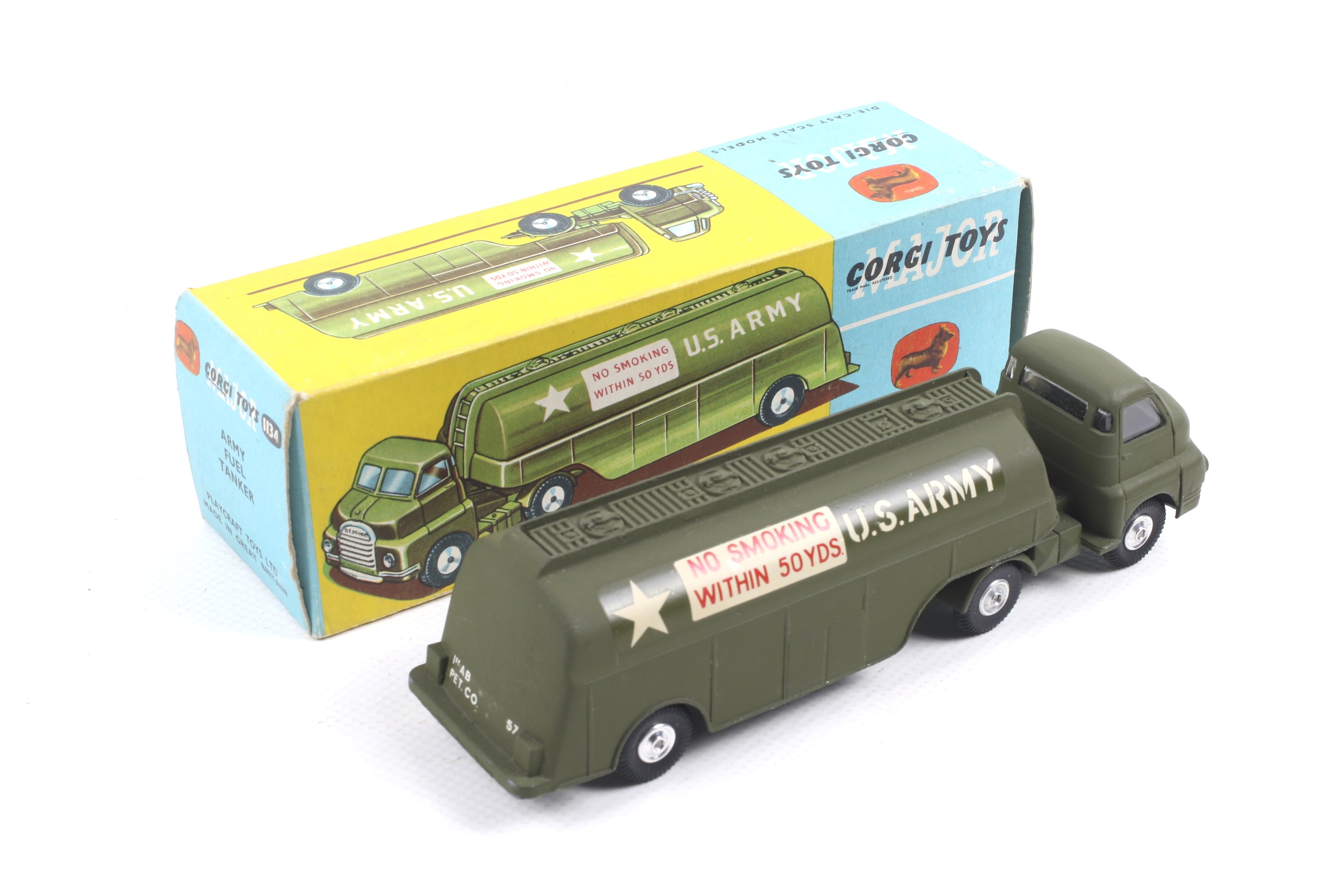 A Corgi diecast army fuel tanker. No. - Image 2 of 2