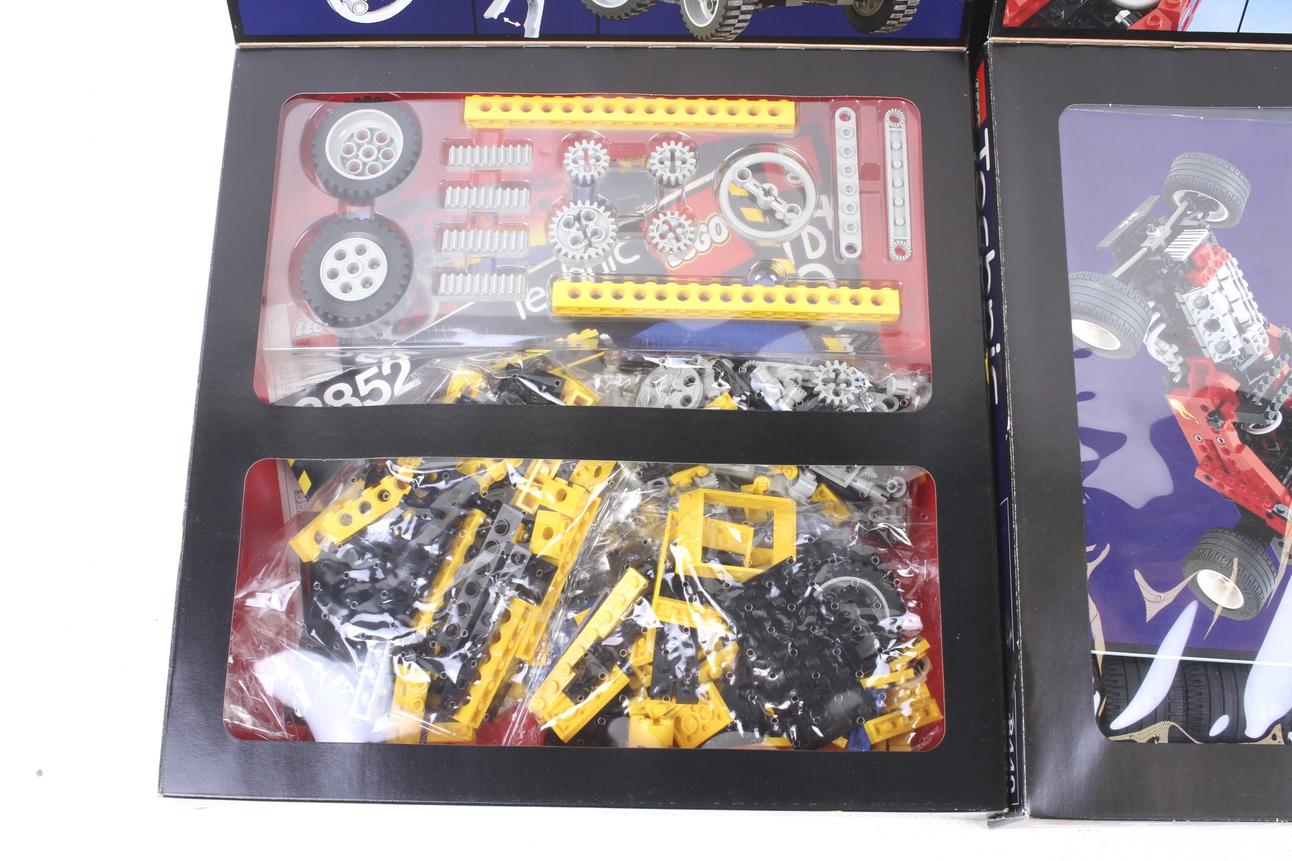 A collection of four Lego Technics sets. Comprising one racing car no. - Image 3 of 3