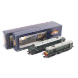 Two Bachmann OO gauge diesel locomotives. Comprising one BR class 20 no.