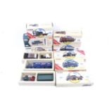 A collection of Corgi diecast lorries. In a range of liveries realting to breweries, boxed.