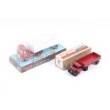 Two Dinky diecast articulated lorries. Comprising one Bedford lorry no.