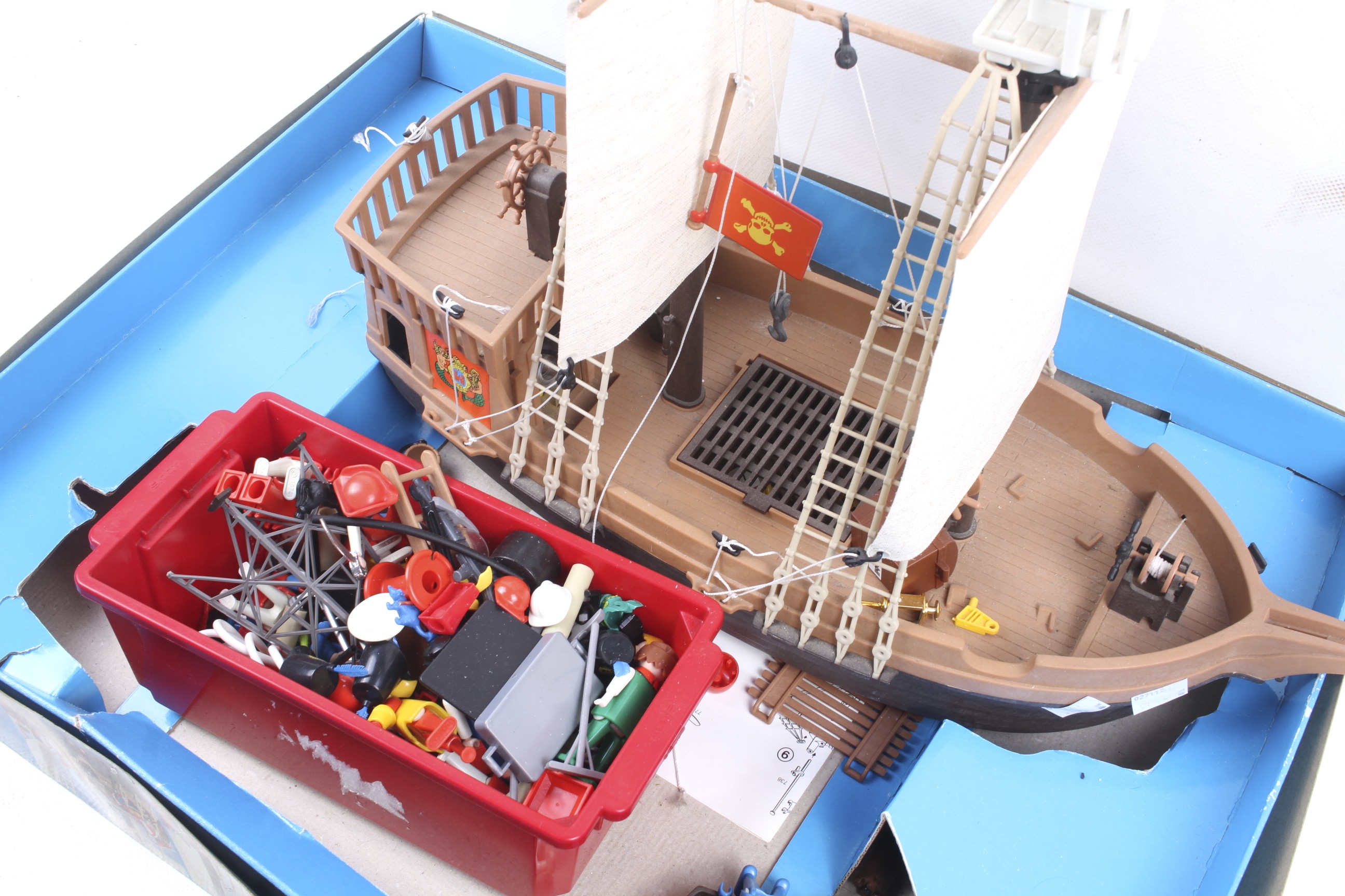 A Playmobil Pirate ship set. No. - Image 2 of 2