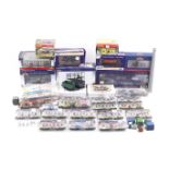A collection of OO gauge model railway accessories.