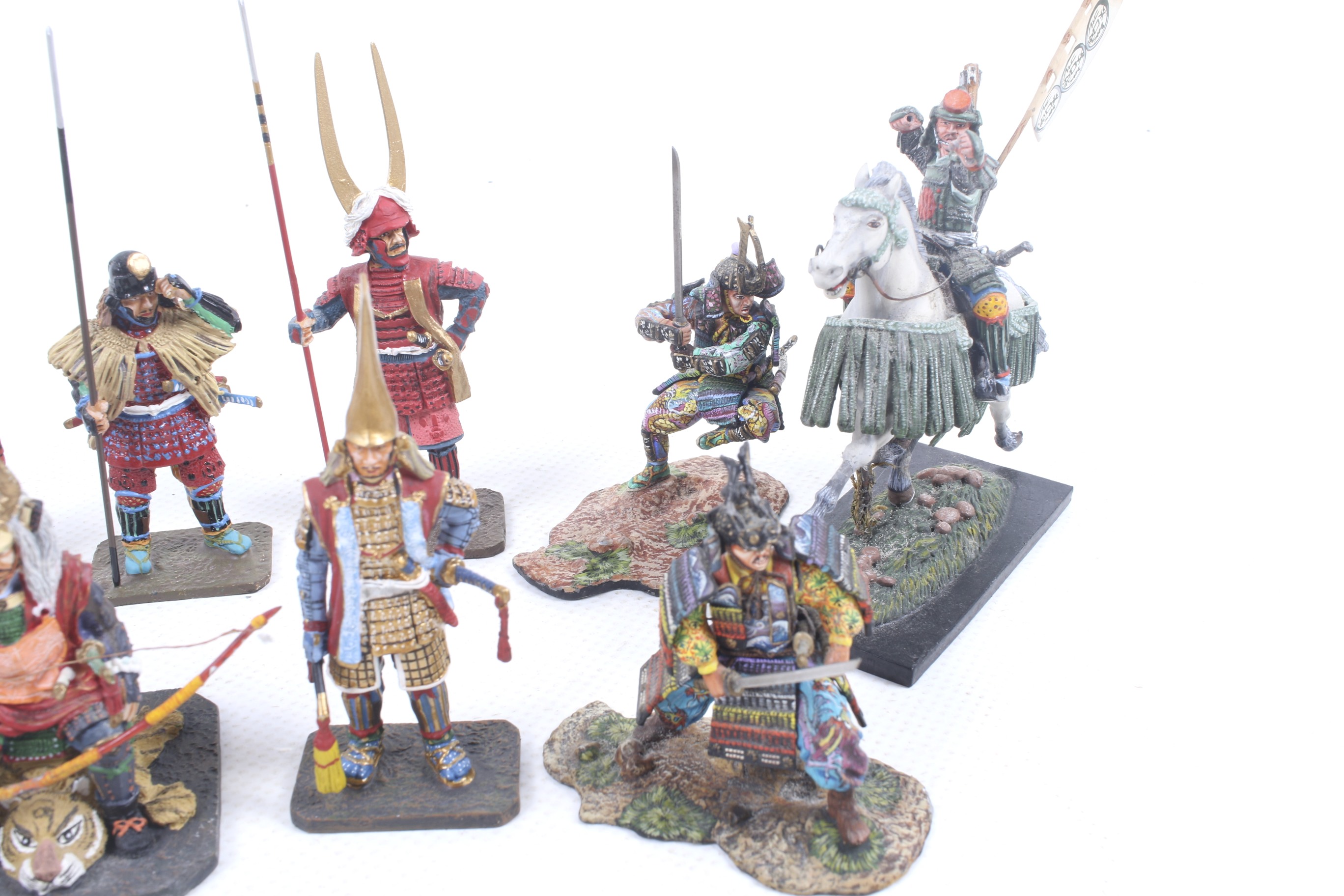 A Collection of Delprado samari warrior figures. - Image 5 of 5