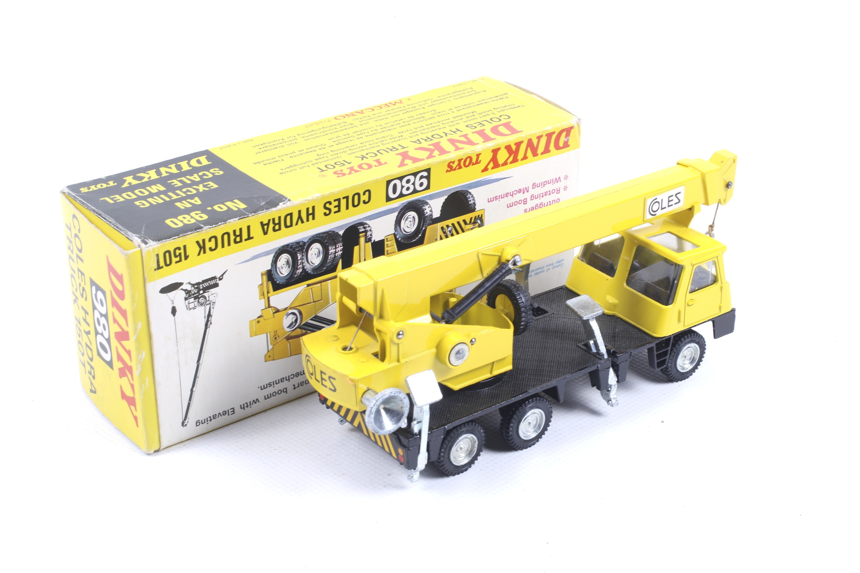 A Dinky diecast Coles Hydra Truck 150T. No. - Image 2 of 2