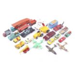 A mixed collection of diecast vehicles. Noting Dinky including Batman etc, unboxed.