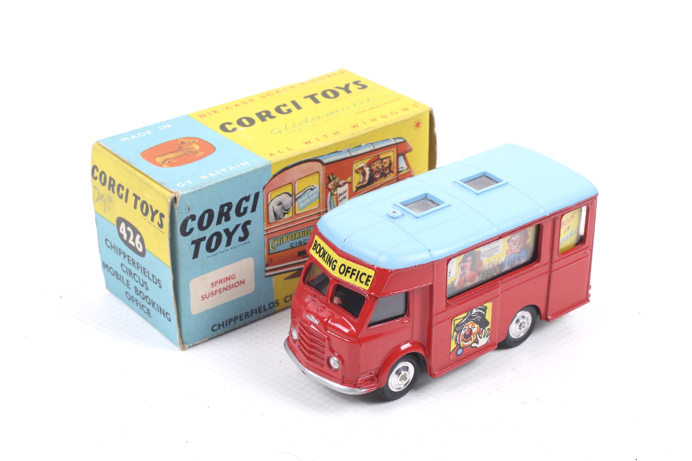 A Corgi diecast Chipperfields Circus Mobile Booking Office. No.
