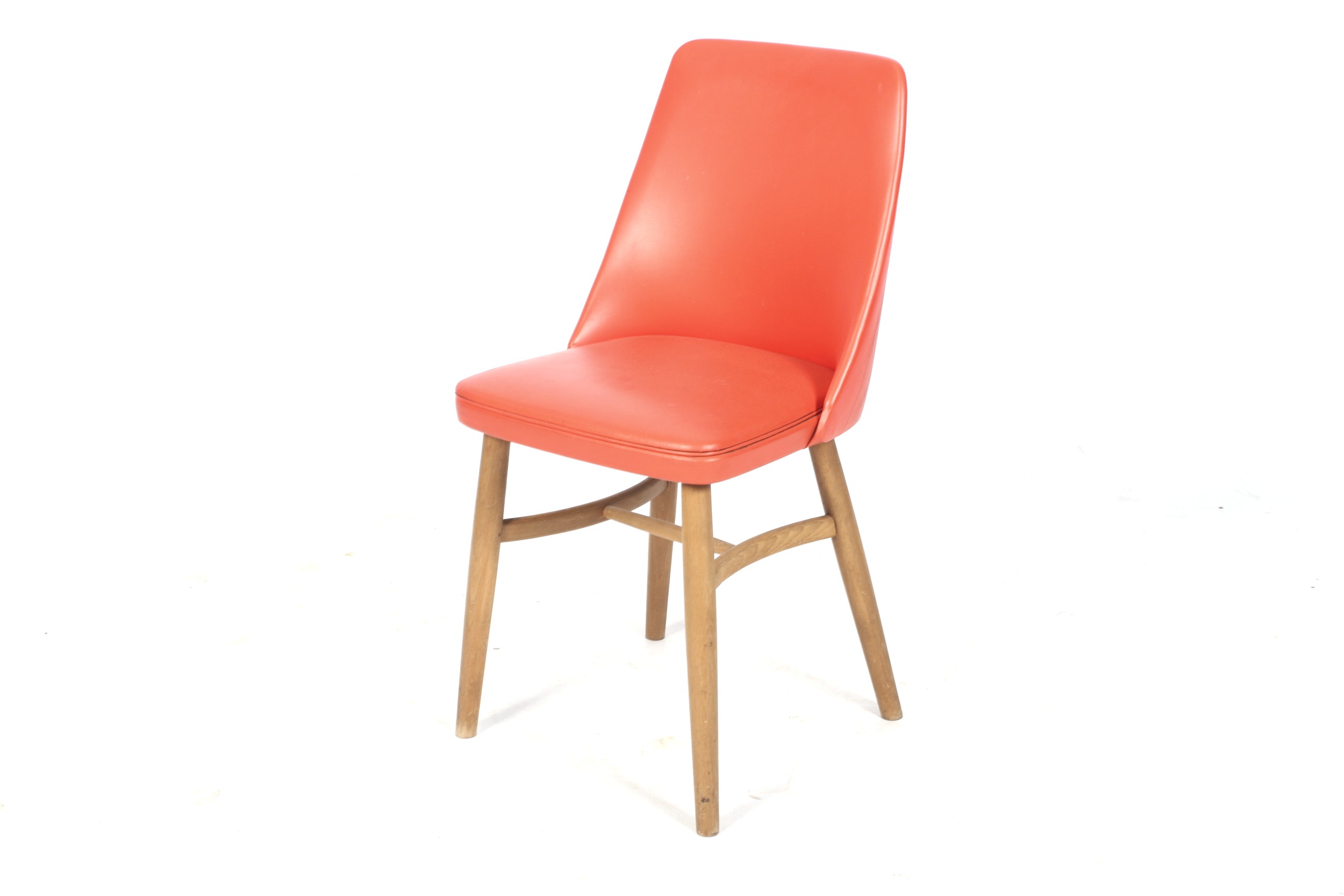 A mid-century chair.