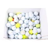 A mixed collection of approximately 200 golf balls.