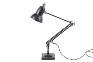 A mid-century black Anglepoise by Herbert Terry table lamp.