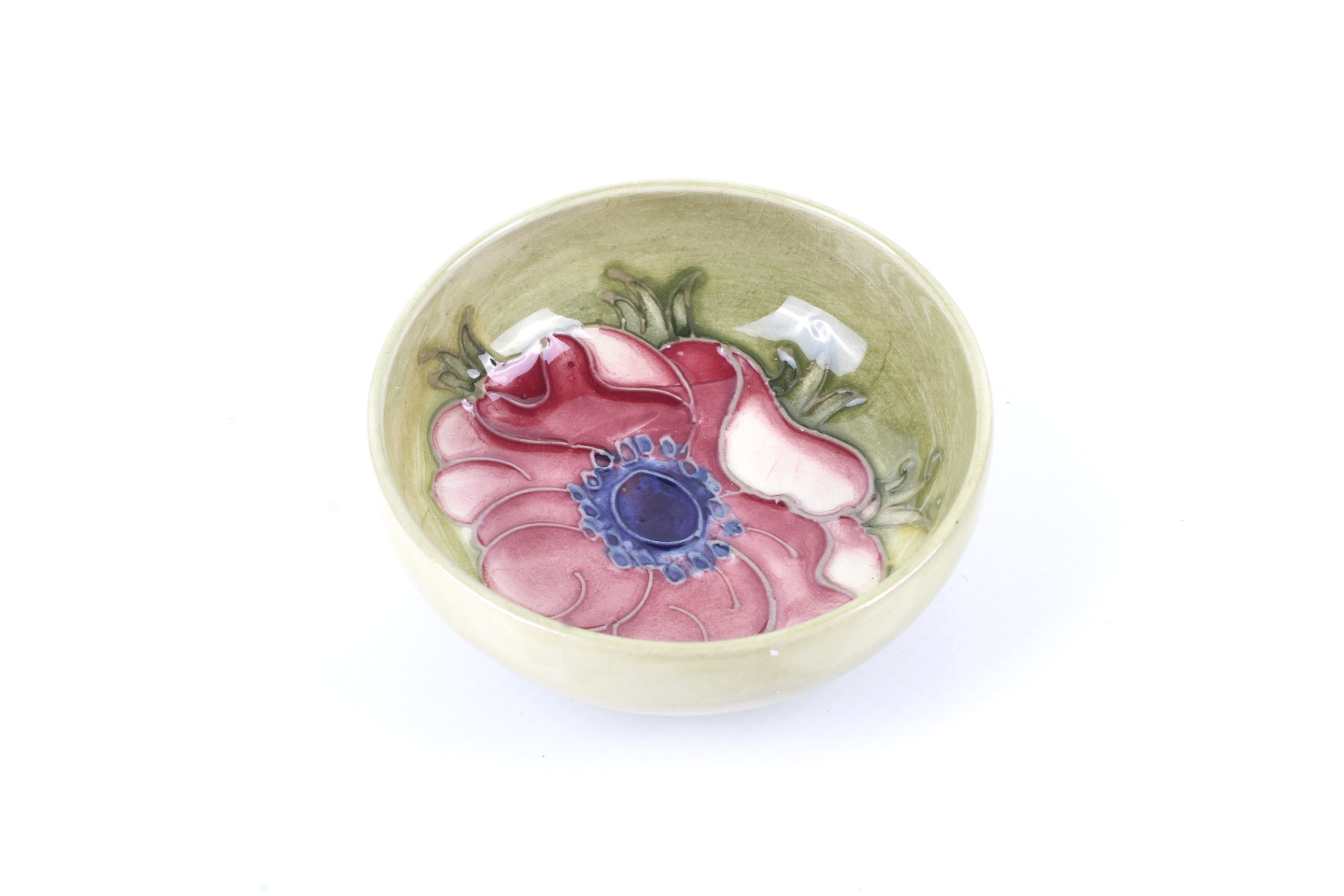 A Moorcroft pin dish, circa 1930.