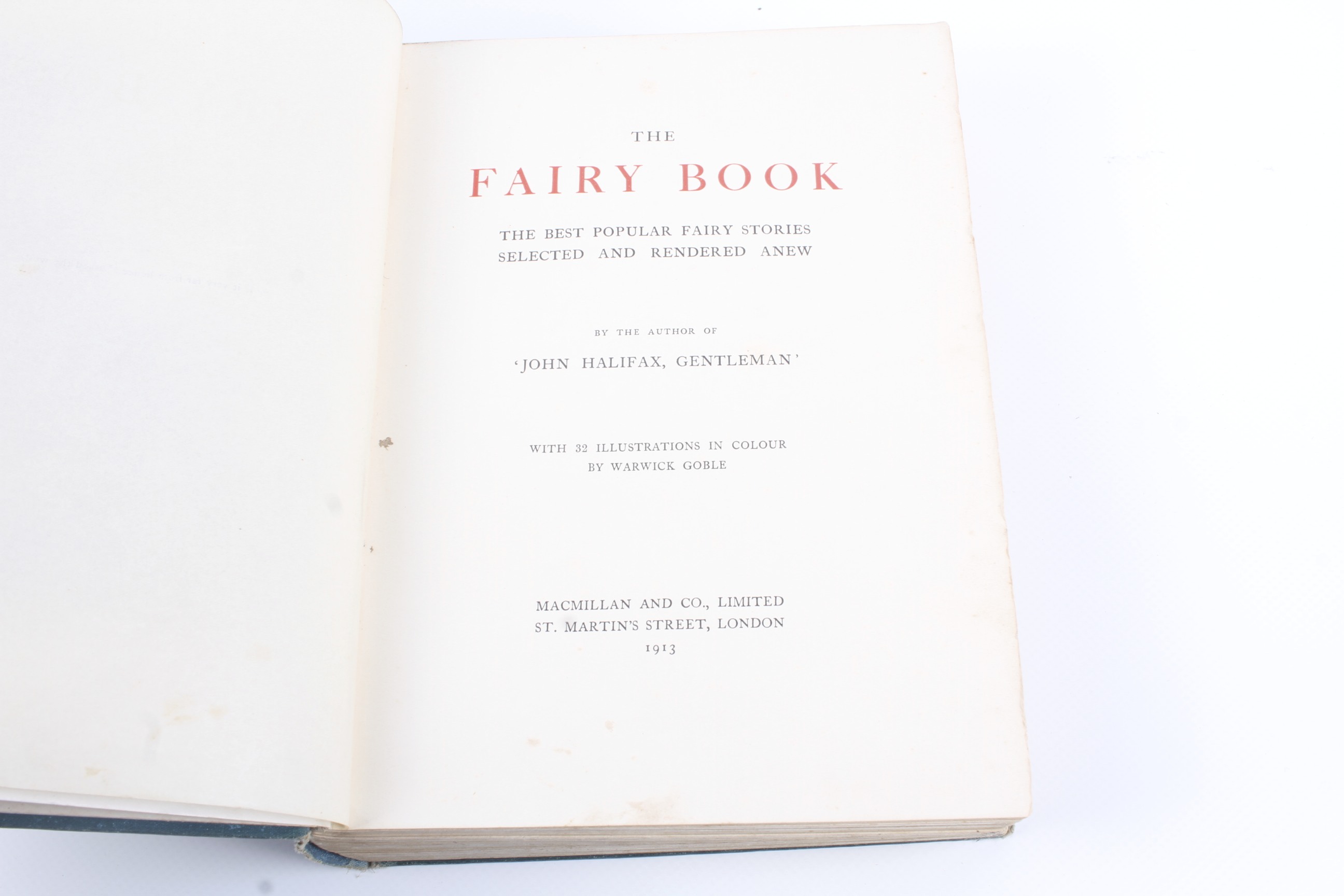 John Halifax 'The Fairy Book'. - Image 2 of 2