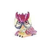 A signed Lorna Bailey 'Hootie' the owl ceramic figure.