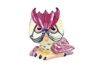 A signed Lorna Bailey 'Hootie' the owl ceramic figure.