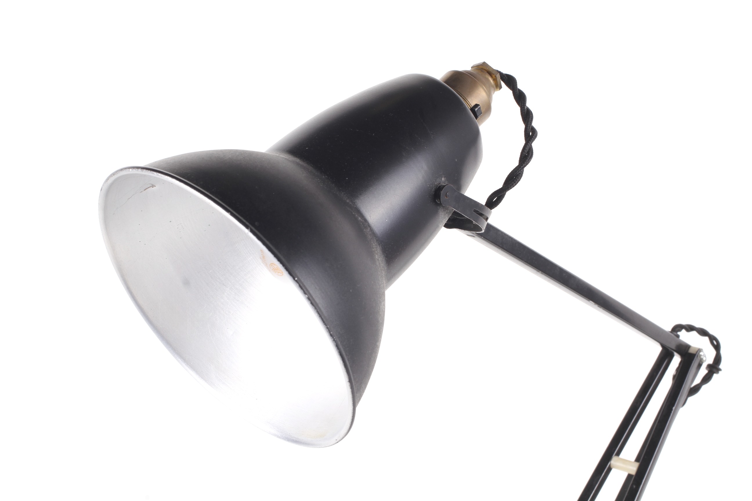 A mid-century black Anglepoise by Herbert Terry table lamp. - Image 2 of 2
