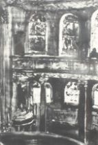 Robert Tilleard (b 1949) - 'All Saints Chapel - Windows', signed, limited editon etching. No.