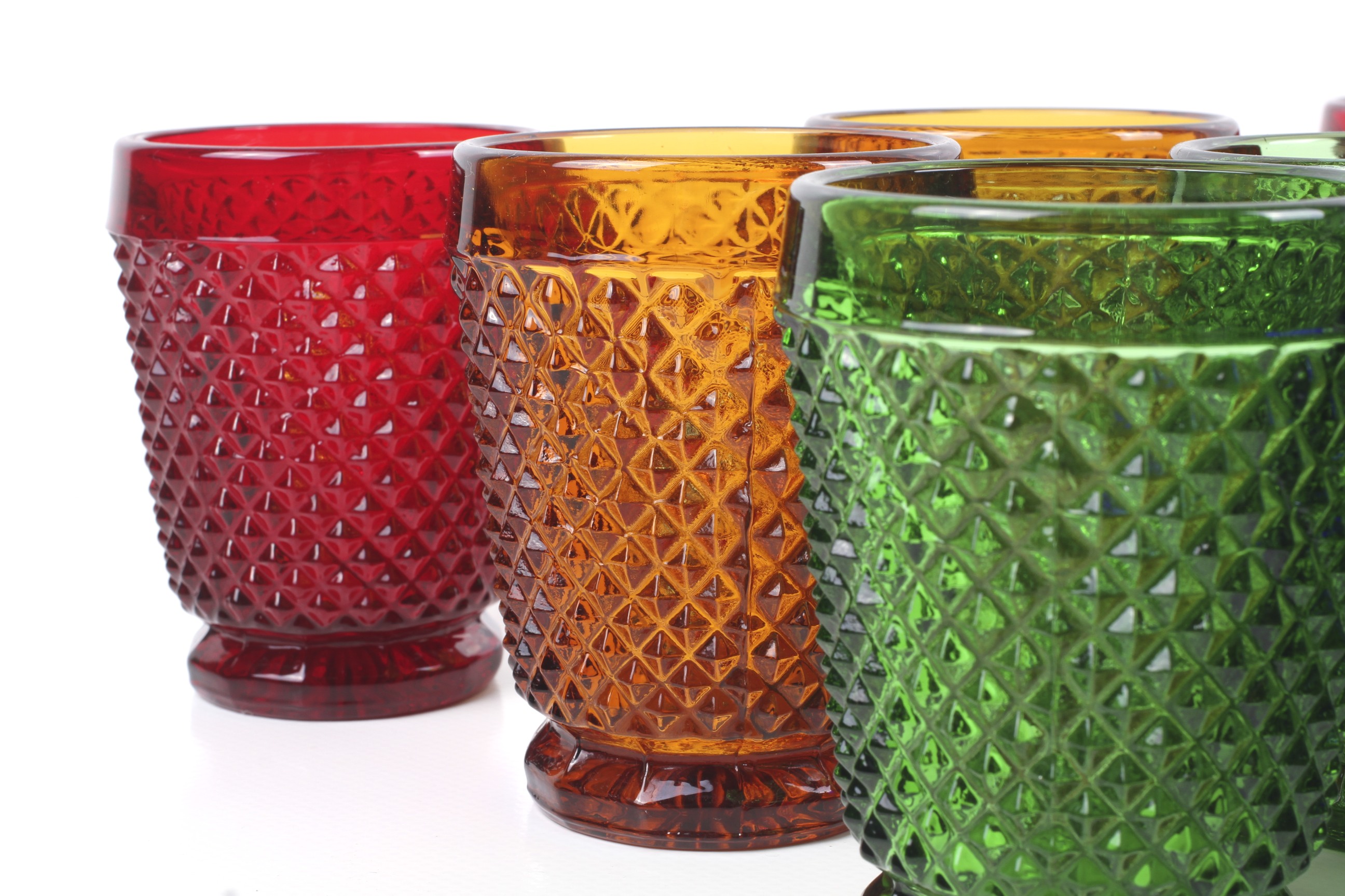 A set of sixteen glass beakers. - Image 2 of 2
