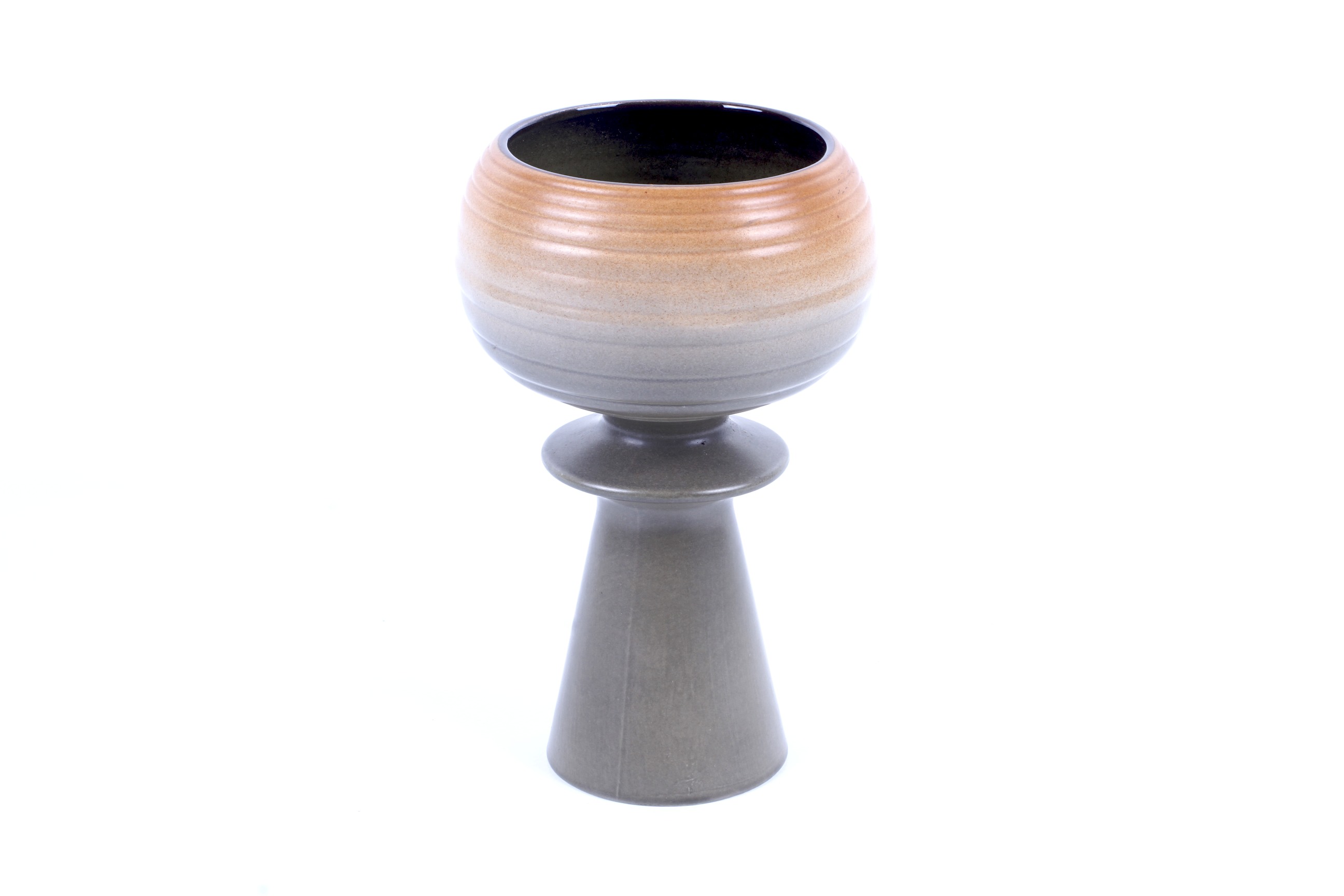 A mid-century Beswick 'Atomic Influence' ceramic vase by Albert Hallam. No. 2337.