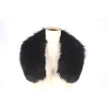 A vintage mink fur stole and a collar.