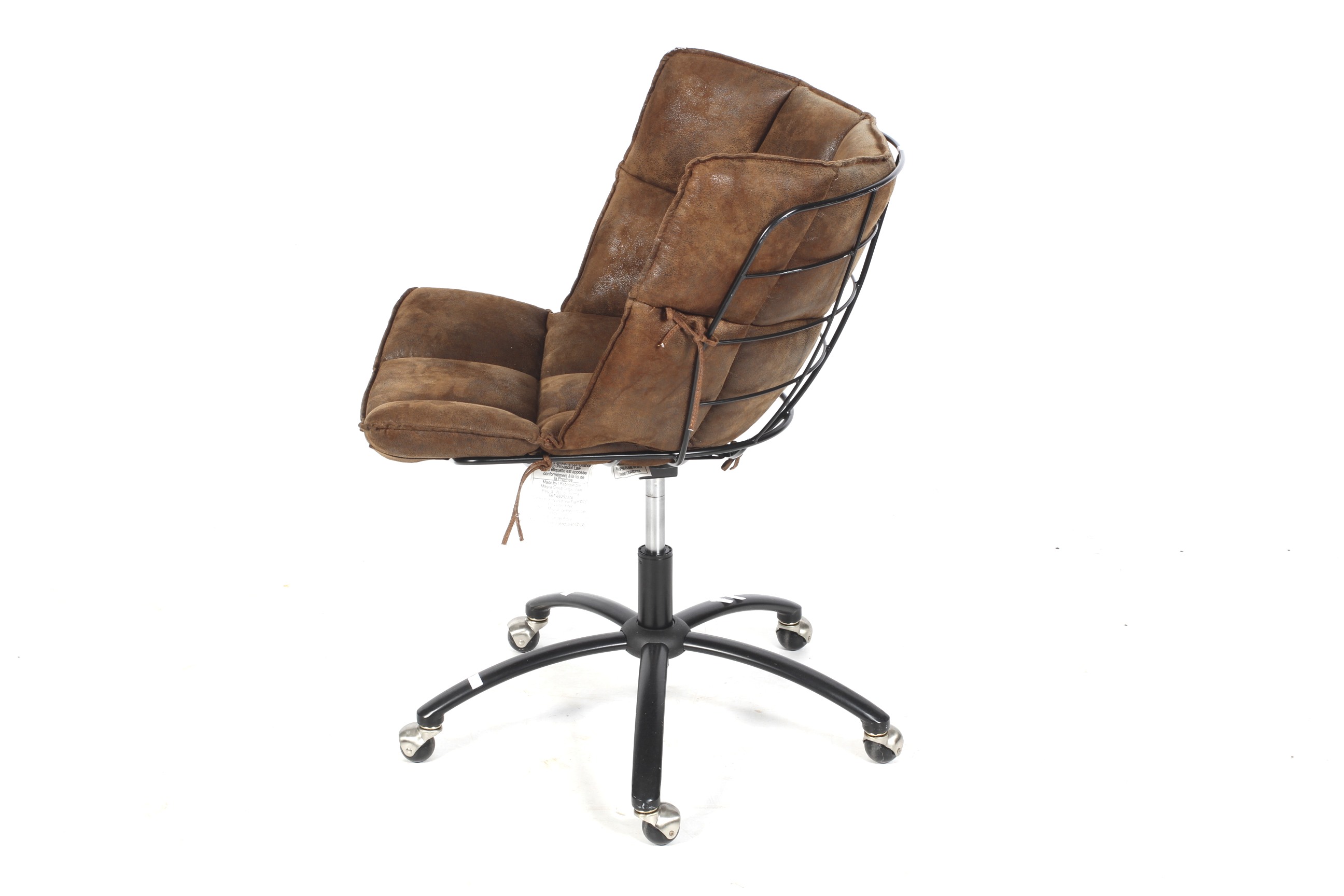 A comtemporary Pottery Barn Trailblazer 'Teen Glove' swivel desk chair. - Image 2 of 2