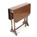 A Victorian style mahogany Sutherland table.