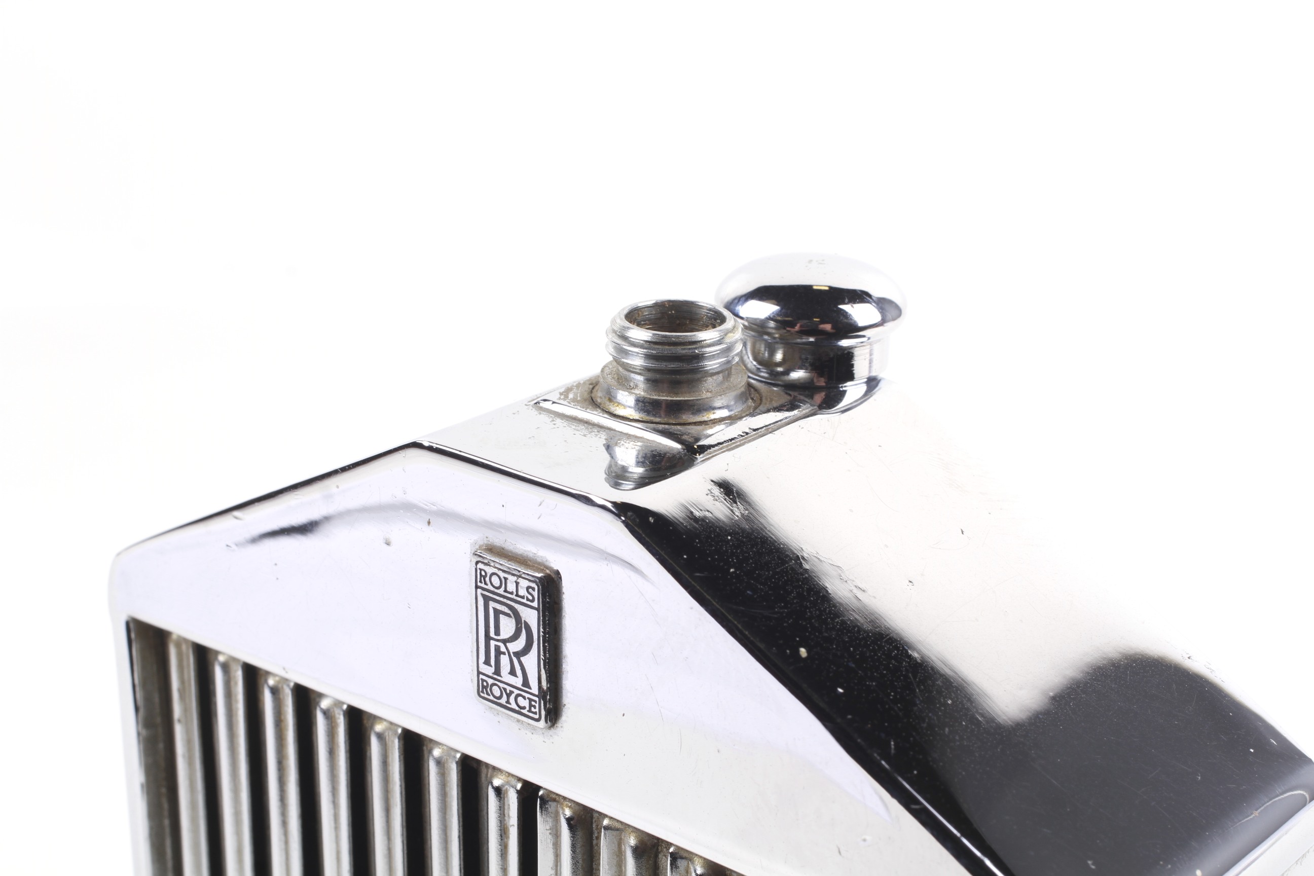 A Ruddspeed Ltd car radiator decanter 'Rolls Royce'. - Image 2 of 3