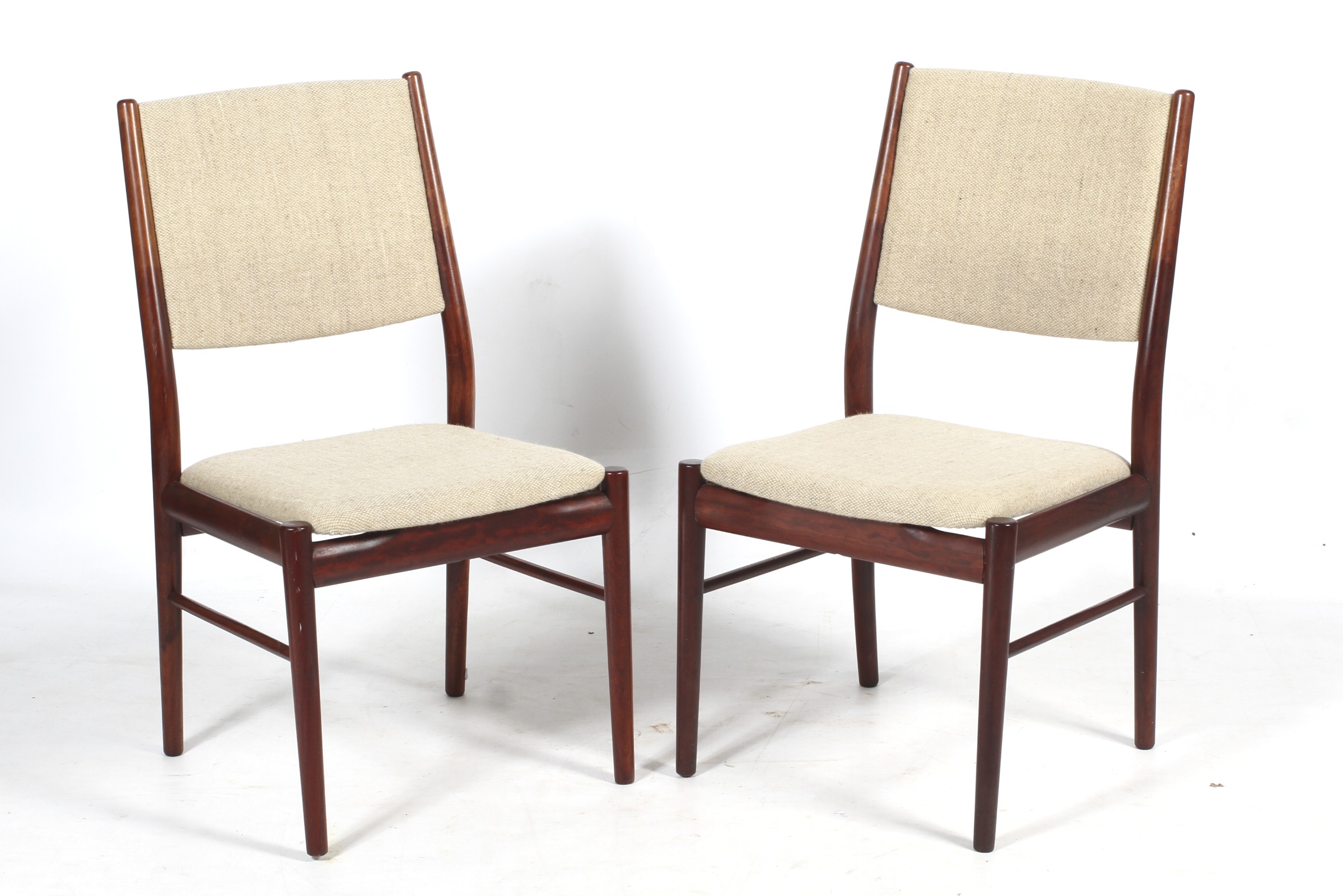 A set of Danish Skovby table and eight chairs. - Image 3 of 14