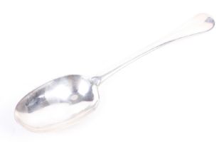A rare early George II English provincial Wessex Area table spoon.
