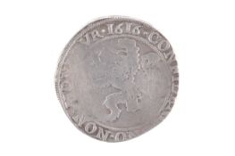 A Dutch Zeeland 1616 hald Daalder coin.