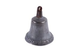 A bronze ship's bell.