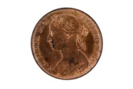 1882 Queen Victoria Penny coin