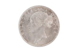 1874 Queen Victoria Half Crown coin.