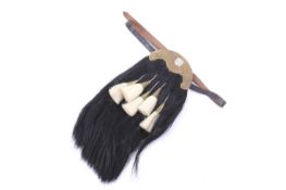 A Scottish military sporran.