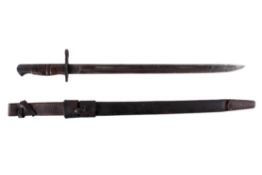 A British WWI Remington 1913 pattern bayonet.